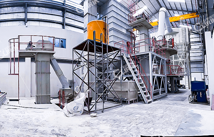 CLUM Series Ultrafine Vertical Powder Grinding Mill— Case In Indonesian