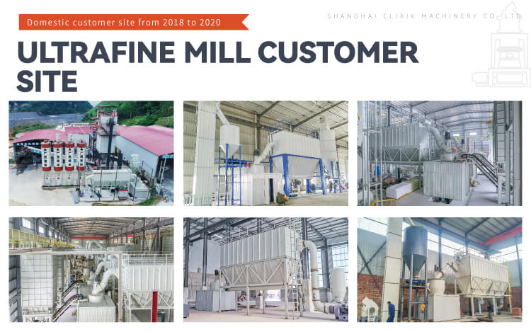 Gypsum ultrafine powder grinidng mill customer case