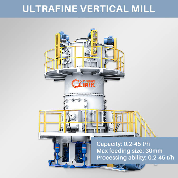 Limestone ultrafine vertical powder grinding mill- case in Nigeria