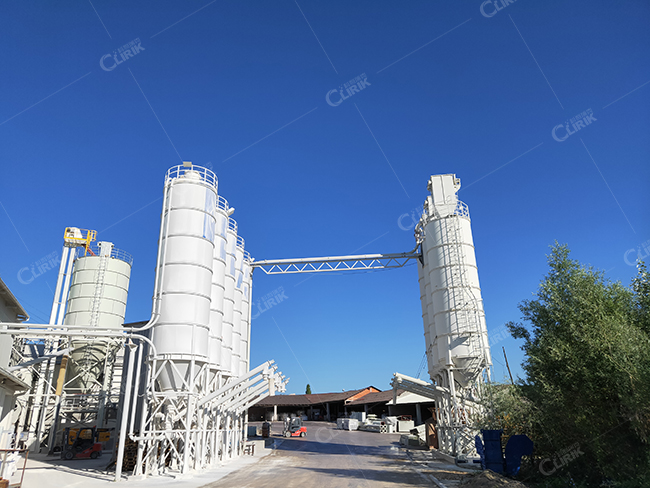 Serbia customer high pressure suspension roller mill processing dolomite powder installation site